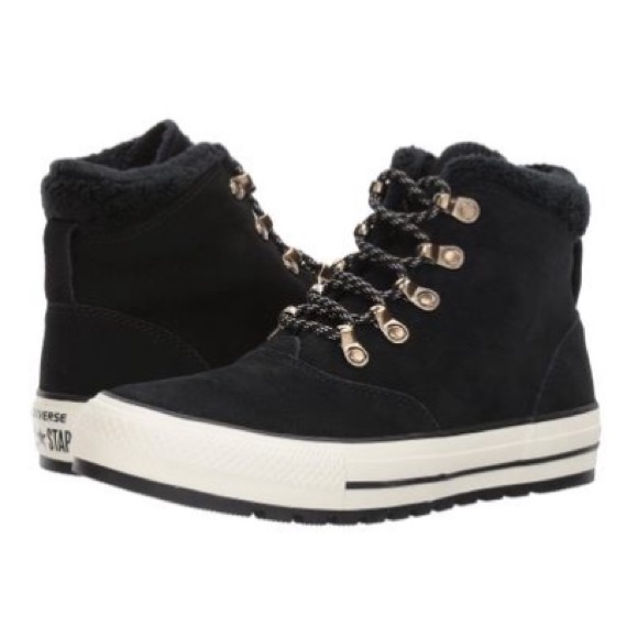 Converse Shoes - Converse Ctas Embers Boot Hi Suede Black W AUTHENT
